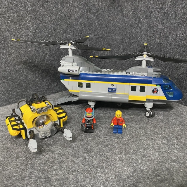 LEGO CITY 60093 Deep Sea Helicopter EUR 30,00 - PicClick FR