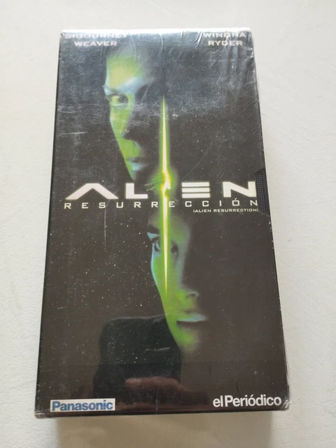 ALIEN RESURRECTION SIGOURNEY Weaver Winona Ryder VHS Spanish Movie New ...