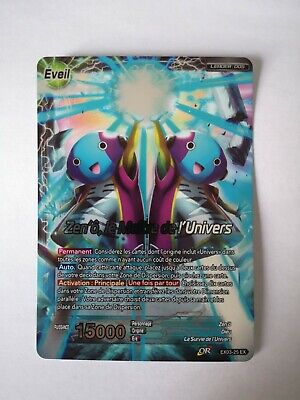 RARE CARTE DBS EX03-06 CHAMPA Brillante Mighty Heroes Dragon Ball Super neuf 