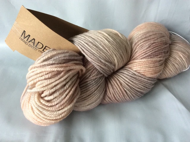 Madelinetosh Tosh Sport yarn 270 yard hank Calligraphy superwash merino wool