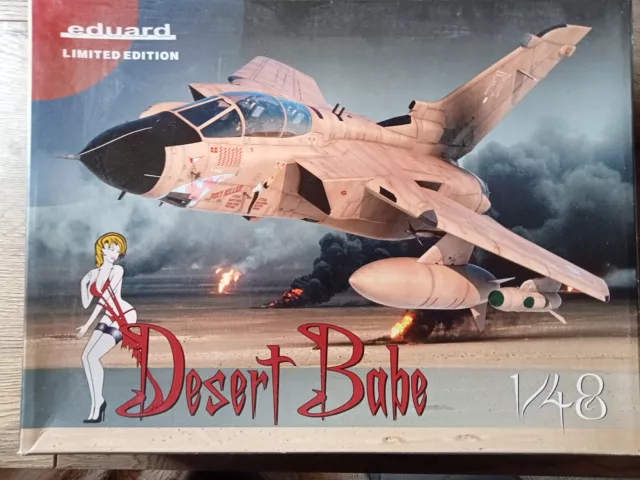 Maquette avion 1/48 TORNADO GR.1 DESERT BABE Eduard Edition Limité