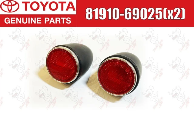 Toyota Land Cruiser FJ40 BJ40 40 Series OEM Genuine Emblem Plate SET 1969-1986