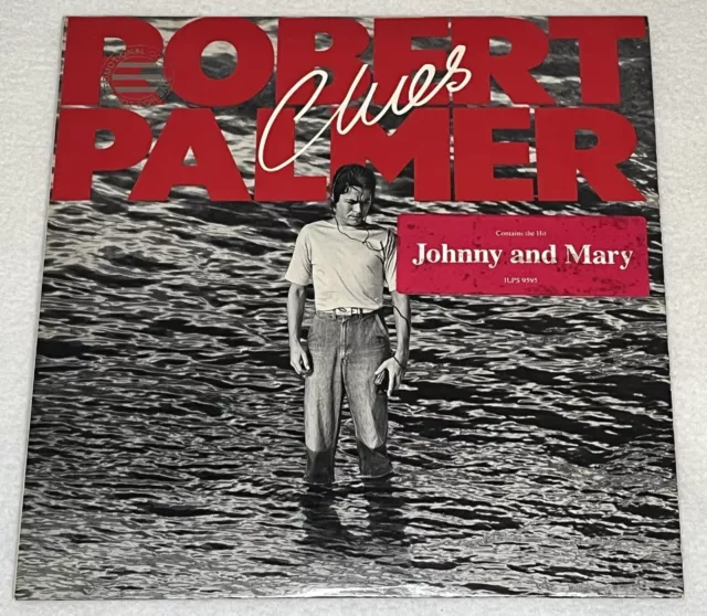 Promo LP - ROBERT PALMER - “Clues” - Island #9595. Vinyl  - NEVER PLAYED - NM