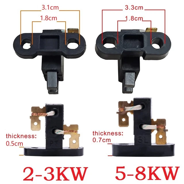 Kit De 5 Balais De Charbon Pour Moteurs RS550, HC683LG, HC685LG, KV3SFN – Remplacement Facile Pour Outils électriques - 11