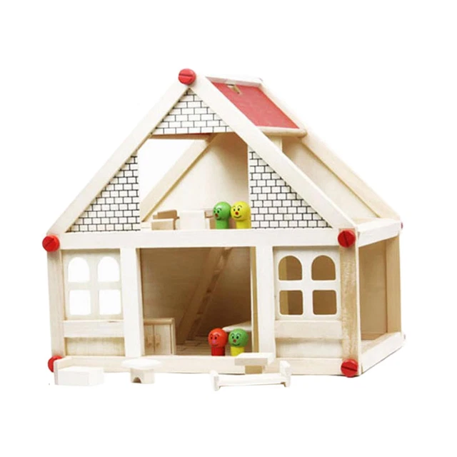 Maison De Poupée à Monter Soi-même, Kits Miniatures, Maison De Poupée