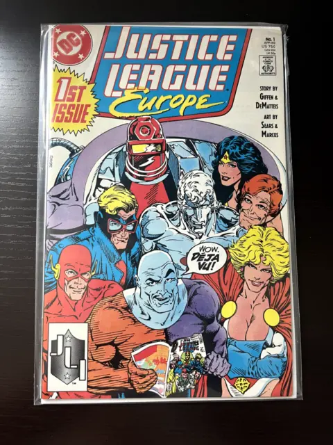 Justice League Europe # 1, Dc Comics, Near Mint Condition - Free Shipping