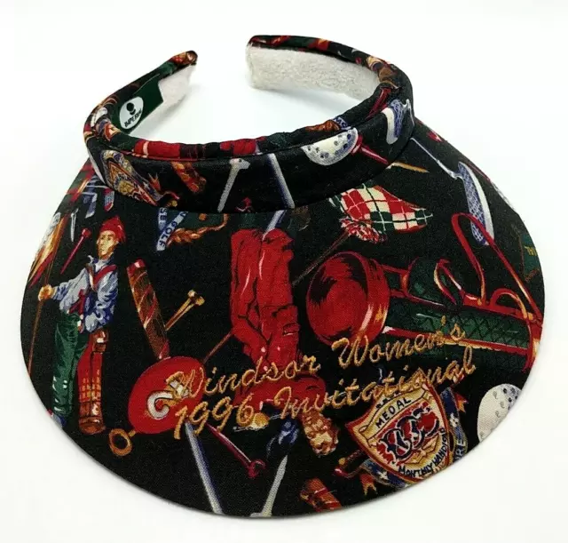 WINDSOR WOMEN'S GOLF INVITATIONAL 1996 vintage visor  - One size fits most