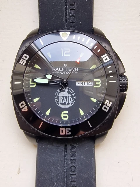 MONTRE DE PLONG E RALF TECH professionnel WRX police Nationale