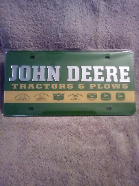 WinCraft John Deere License Plate Trademark