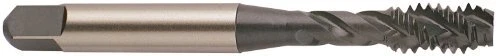 F4343 F4 Series Vanadium Alloy HSS Spiral Flute Tap, Steam Oxide