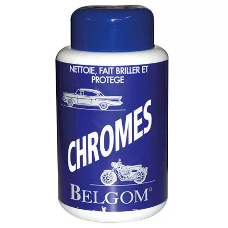 Nettoyant Belgom Chromes Moto Voiture Quad Harley Polit Fait Briller Eclat Neuf