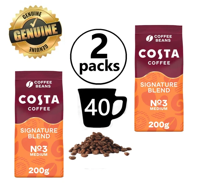 100x Costa Mocha Italia Signature Nespresso Coffee Capsules (10 Packs - View #4