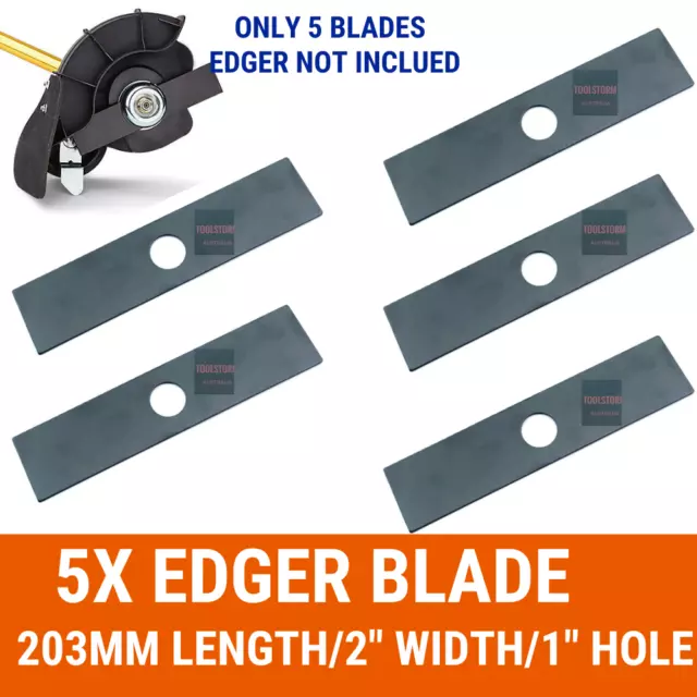 5X Lawn Grass Edger Blades Fit STIHL Bent and Straight Edger FCB-KM FCS-KM