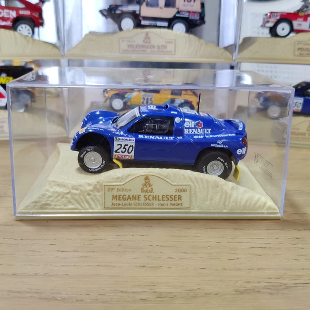 Voiture Miniature Renault Megane Schlesser Paris-Dakar 2000 - Norev 1/43