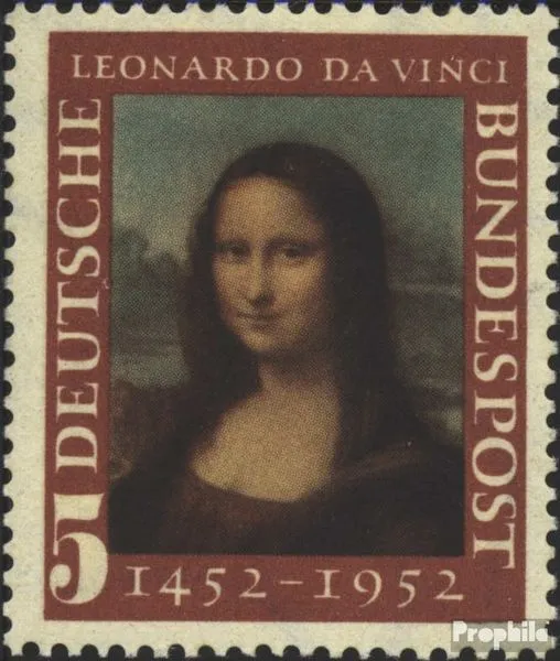 FRD (FR.Germany) 148 (complete issue) FDC 1952 500.Birthday of da Vinci