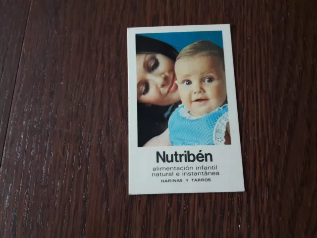 calendario de publicidad nutribén año 1977