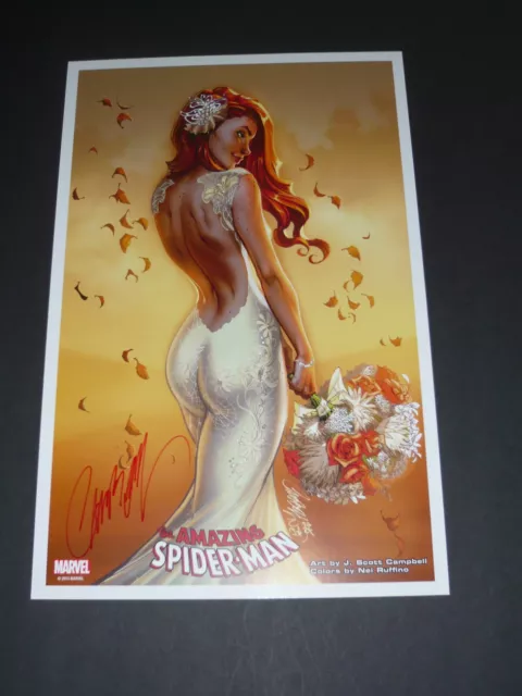 Mary Jane Art Print 2 Signed By J Scott Campbell 11X17