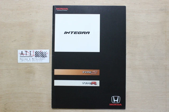 JDM HONDA INTEGRA Type R Sale Brochure EUR 49,99 - PicClick FR