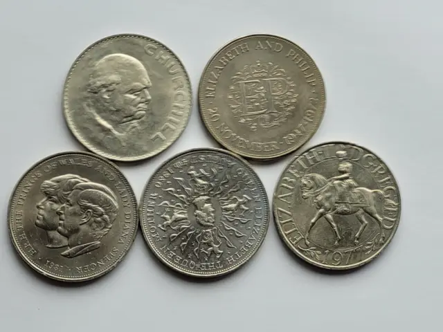 Monete Regno Unito - Corone - 5 Corone 1965 - 1982