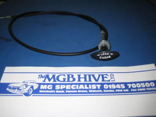 Mg    Mgb Roadster  Or Gt T  Pull  Choke Cable 1976 On   Bhh2064         F3  *** 2