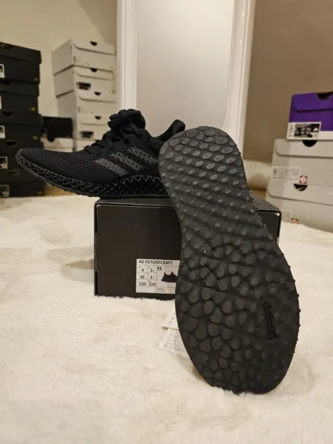 Adidas 4D Futurecraft Black (Gr. 36) (Q46228) schwarz Ultra Boost