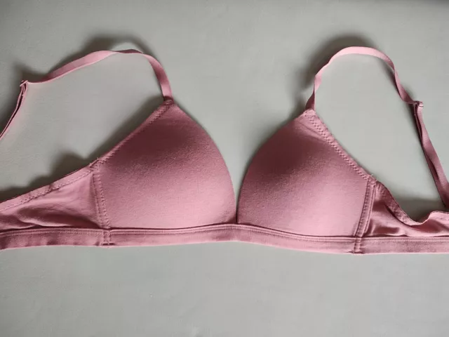 LADIES XL PRIMARK 14 16 Fuschia Pink Bralette Bra Soft Padded Lacy Sexy  Fetish £0.99 - PicClick UK