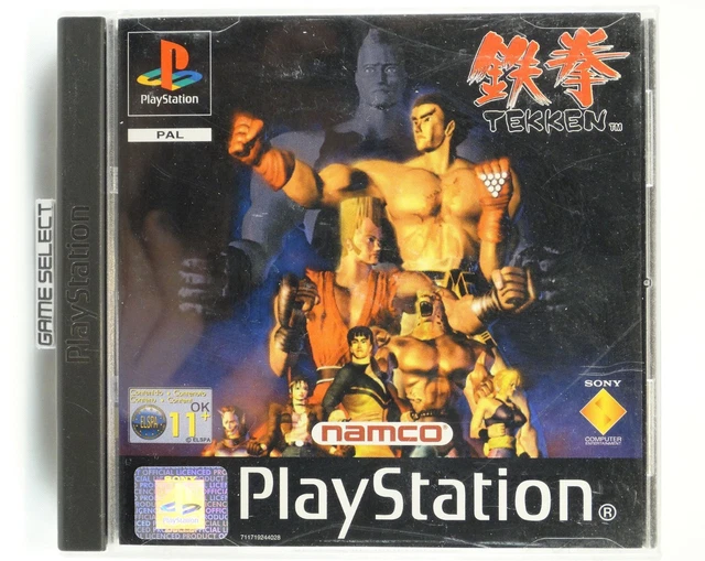 Tekken 3 Sur PS1 – PAL Black Label, Complet Boîtier Et Notice, Très Bon état