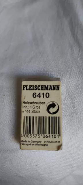 Fleischmann 6410 Holzschrauben Gleisschrauben HO Modelleisenbahn