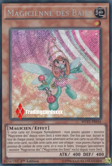 ♦Yu-Gi-Oh!♦ Magicienne des Baies (Berry Girl) : MVP1-FRS14 -VF/Secret Rare-