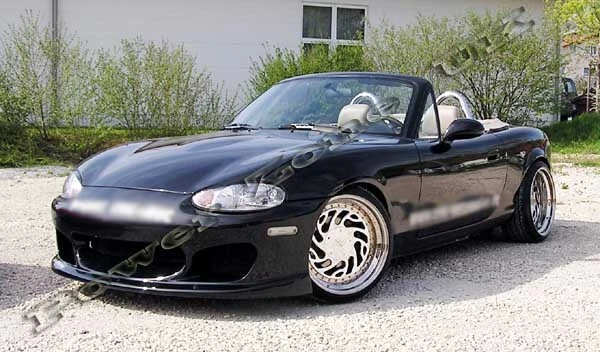 FRONT BUMPER FOR MAZDA MX5 NB 1998 - 2000 "Silver Line" ABS Plastic £