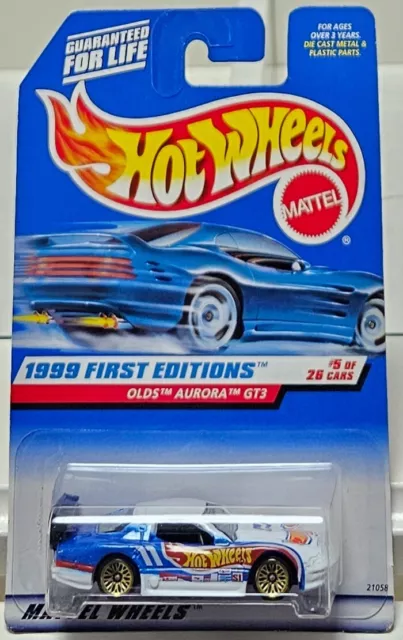 Hot Wheels 1999/911 - First Editions 05/26 - Olds Aurora GTS-1