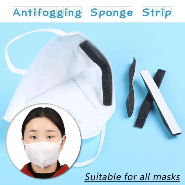 Material Mouth Face Nose Bridge Anti Fog Sponge Strip Bridge Of Nose Nose Strip