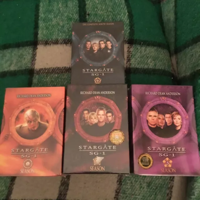 Stargate SG season eight season six season five season nine DVD new