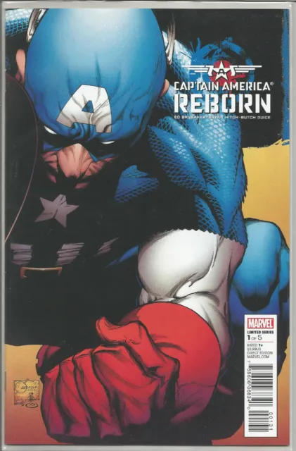 CAPTAIN AMERICA Reborn #1 of 5 (Marvel Direct) NM-M New/Old Stock FREE Shipping!