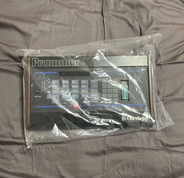NEW OLD STOCK Oberheim Prommer in Original Box Linndrum Drumtraks DMX ...