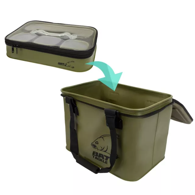 BAT-Tackle Carp Container EVA Tackle Tasche Karpfentasche Angeltasche wasserdich 2