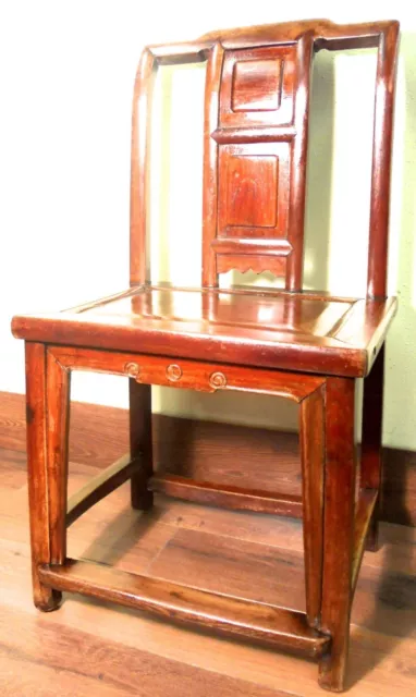 Antique Chinese Ming Chairs (5797), Zelkova Wood, Circa 1800-1949