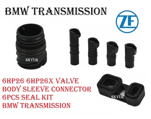 ZF 6HP26 6HP26X Valve Body Sleeve Connector Seal kit 6pcs BMW