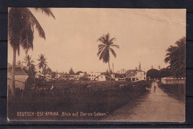 H502) AK Ansichtskarte Kolonie DOA Deutsch-Ostafrika Blick auf Dar-Es-Salaam