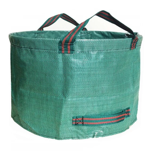 Gardening Bag 63 Gallon with Handles Reusable Falling Leaf Indoor Outdoor Garden
