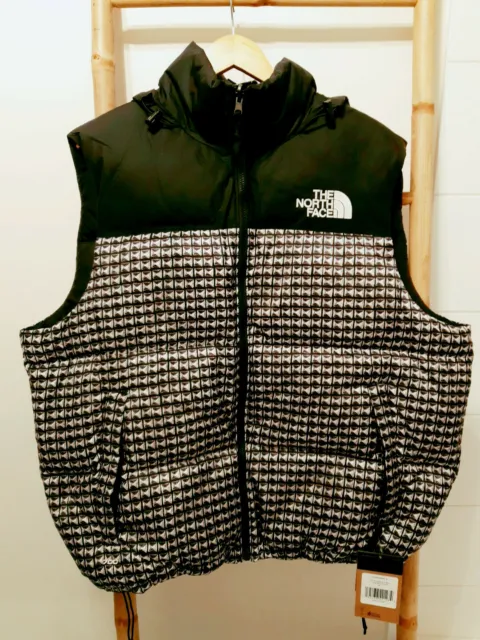 Supreme x The North Face Studded Nuptse Vest Taille XL NEW