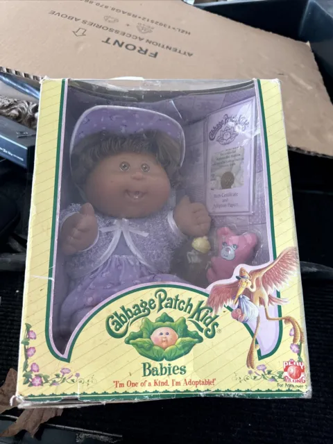 Cabbage Patch Kids Babies Doll Red Hair Infant Play Along 2005