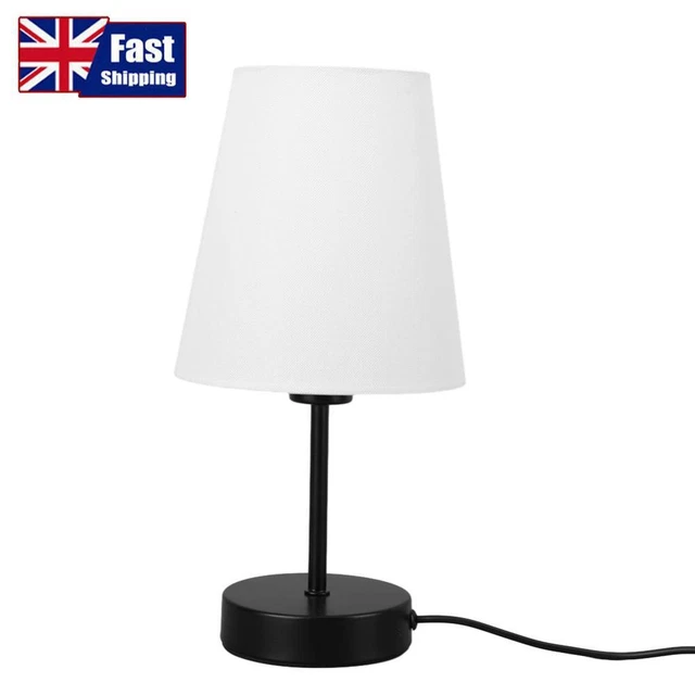 * USB PORT Bedside Lamp Touch Control Nightstand Lamp with Mental Base