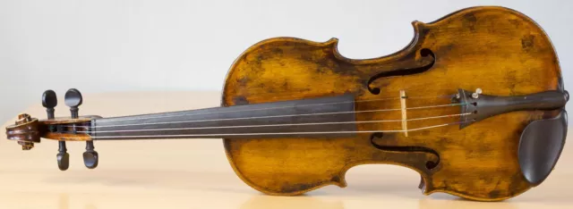 Very old labeled Vintage 4/4 violin "Emilio Celani" fiddle ヴァイオリン Geige Nr 1908
