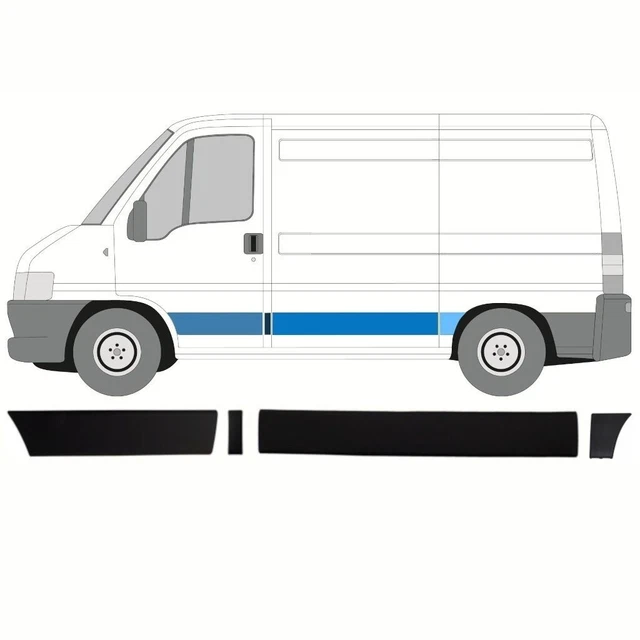 Set Baguettes Pare-choc Gauche Pour Fiat Ducato Citroen Jumper Peugeot Boxer 02-06