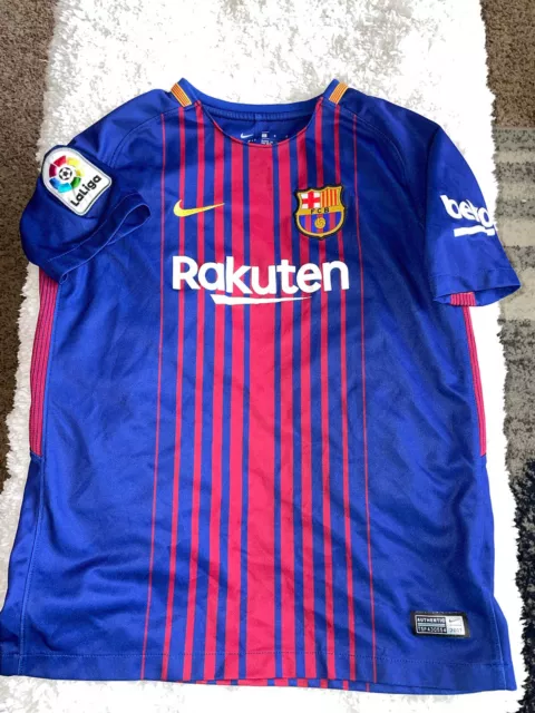 Rakuten Nike Dri Fit boys sz. L La Liga/ Beko soccer shirt. Great top