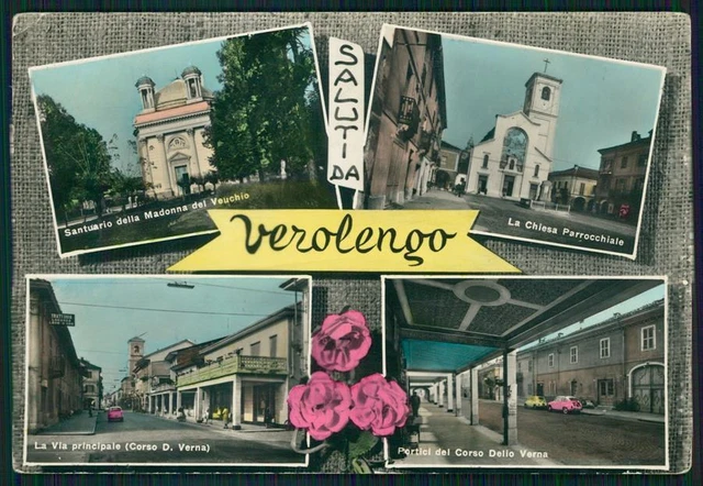 Carte Postale Vintage – Torino Verolengo Chiesa Parrocchiale (MZ2915)