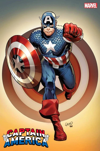 Captain America Finale 1 Greg Land Variant Nm 2023
