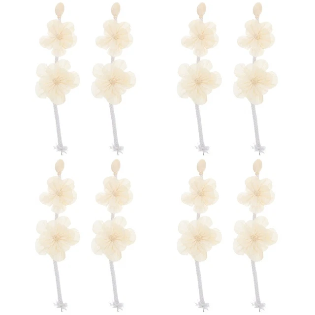 8 PCS Diffuseur de fleurs avec des filetages de coton Fragrance arôme d'huile