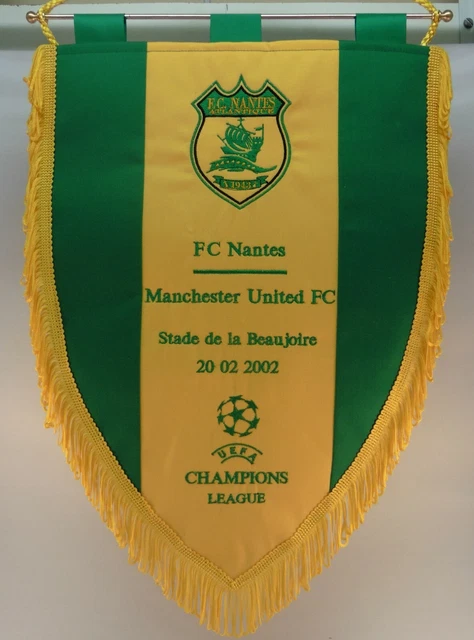 Fanion Manchester United FC, 9x11cm, Petit Format, Club Anglais